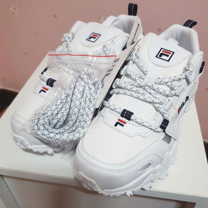 ブランド品専門の FILA クリアスニーカー PVC フィラ×メリッサ コラボ